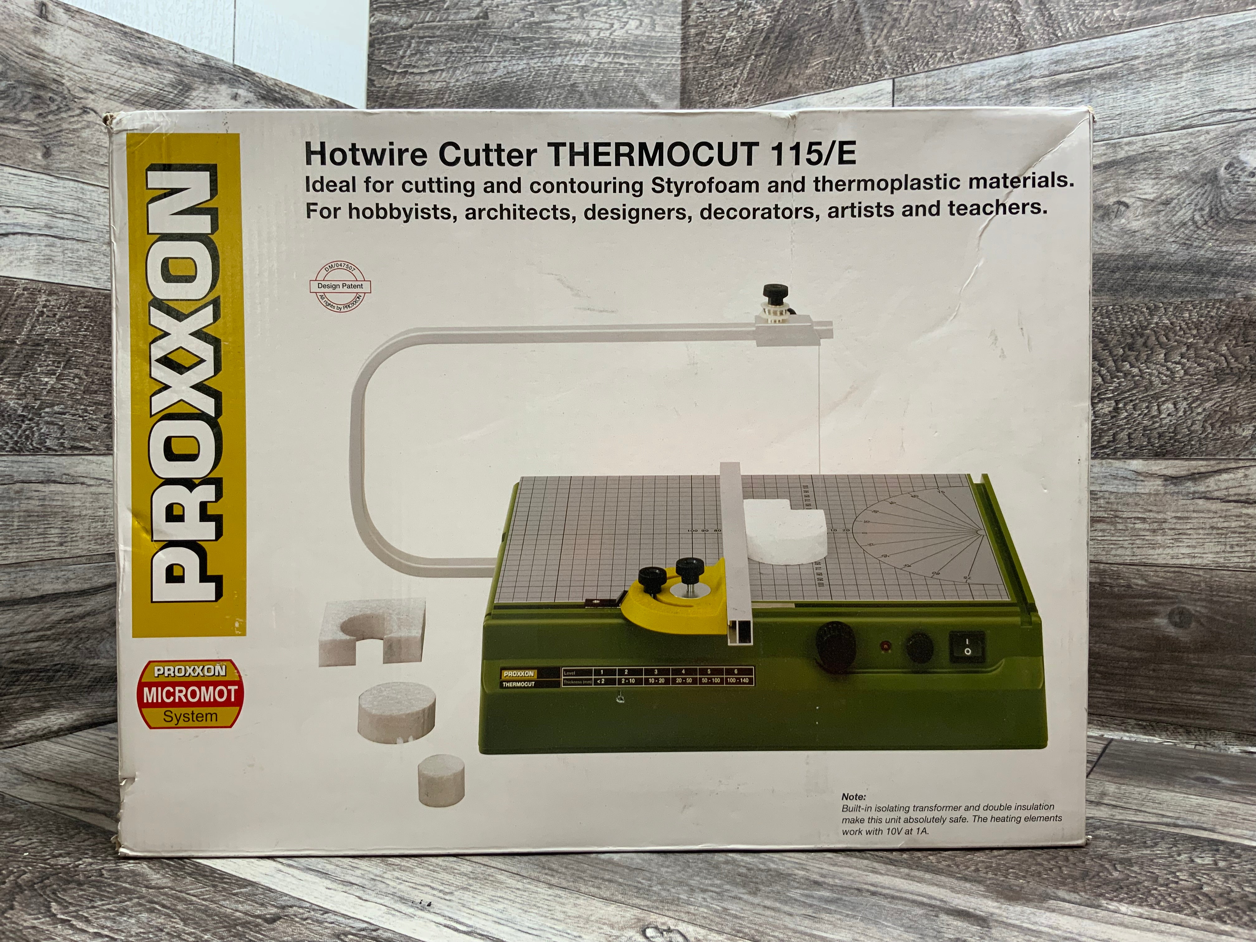 Proxxon 37080 Hot Wire Cutter THERMOCUT 115/E (8075701125358)